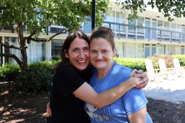 Photo of Barbara and Amanda