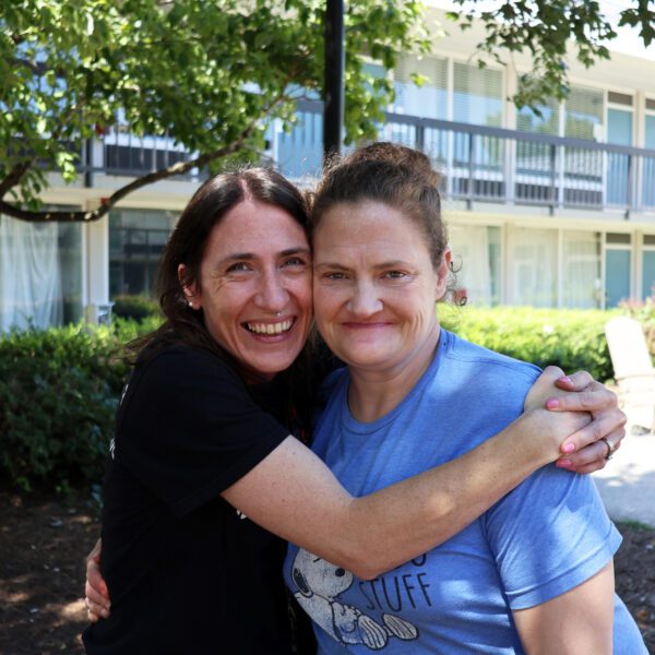 Photo of Barbara and Amanda