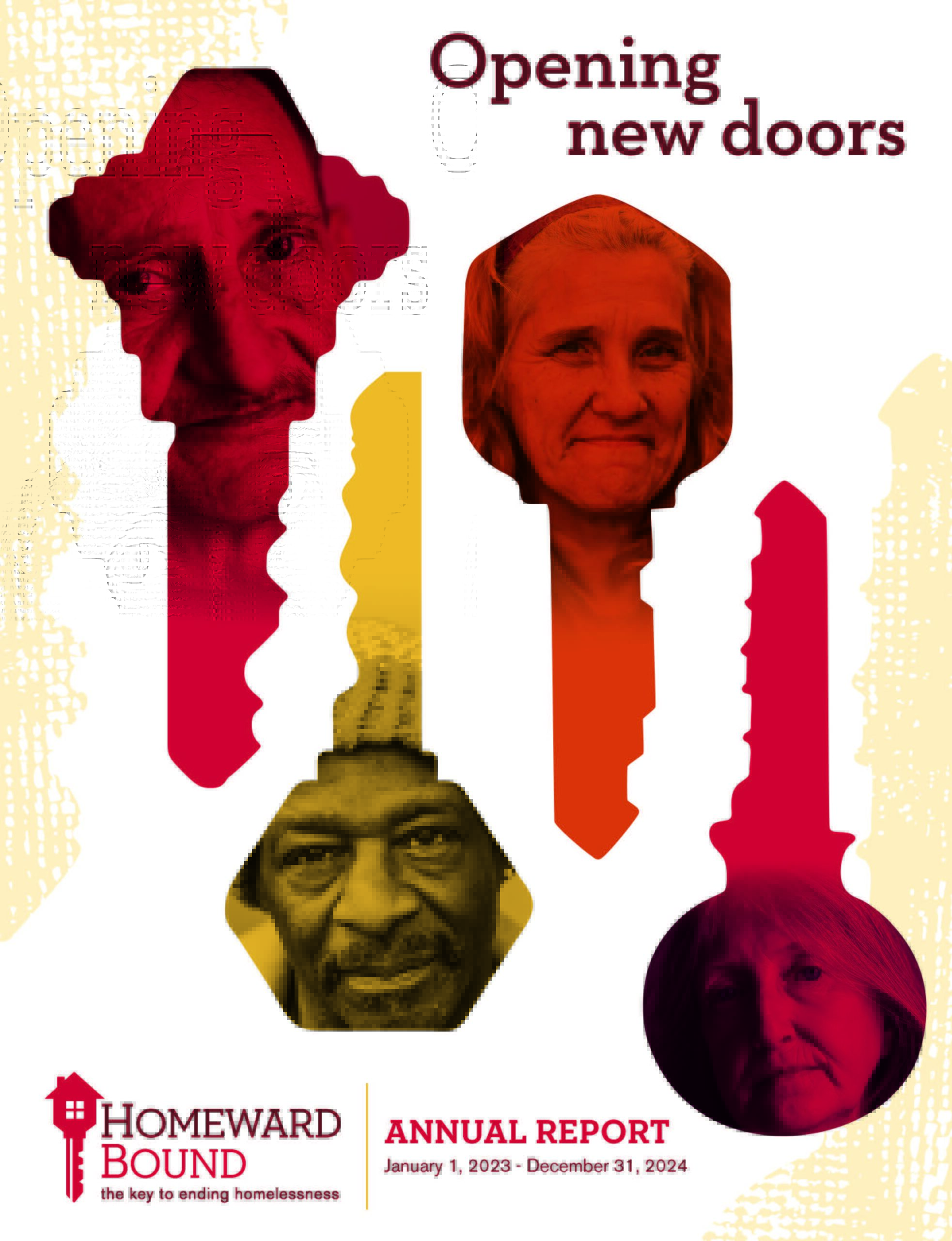 Opening New Doors Annual Report Cover