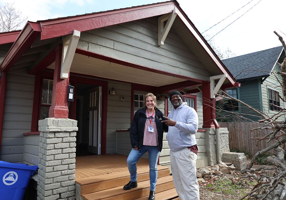 Happy staff from Homeward Bound WNC